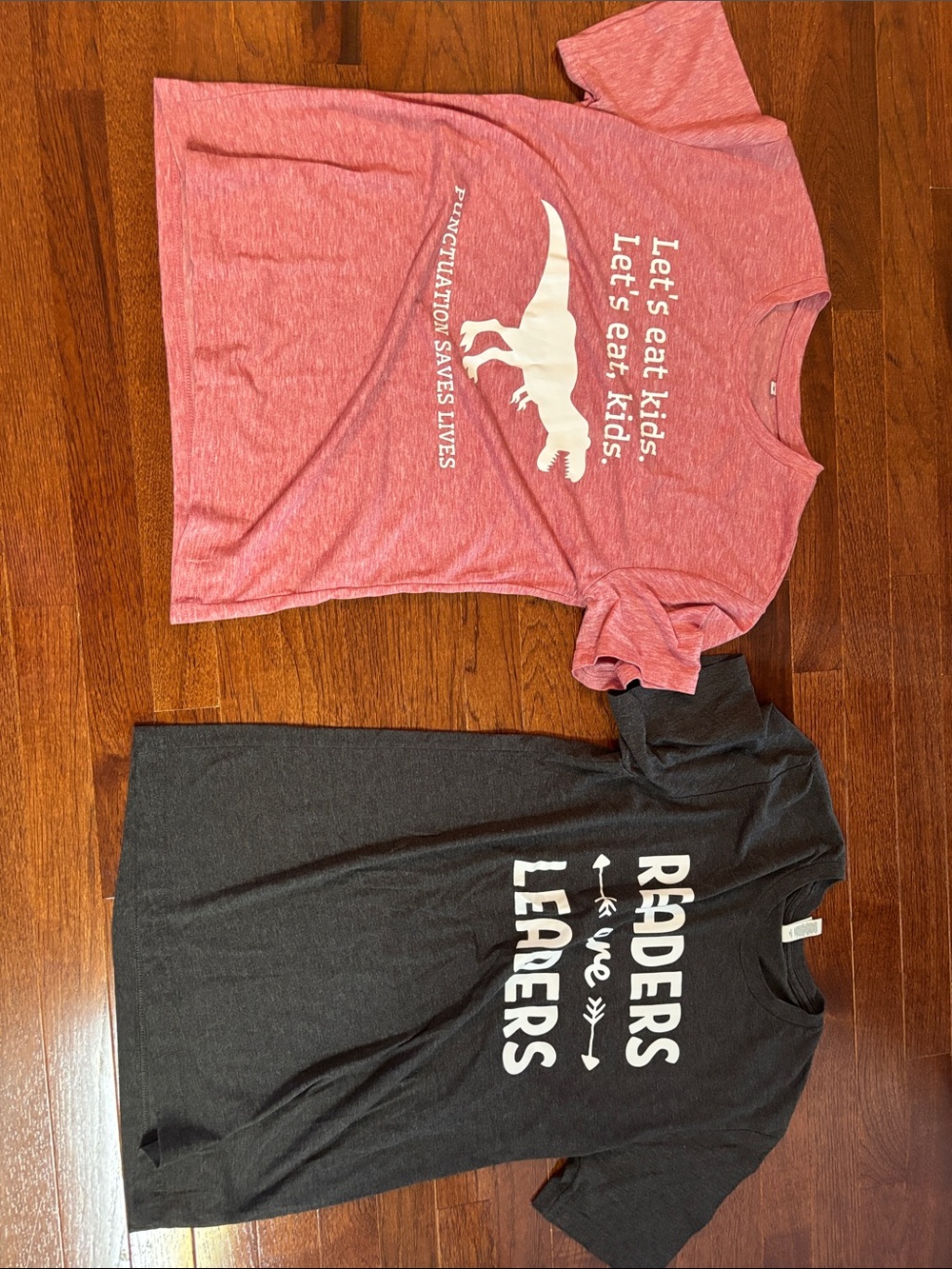 Lot of 2 Teacher Tees Size Medium